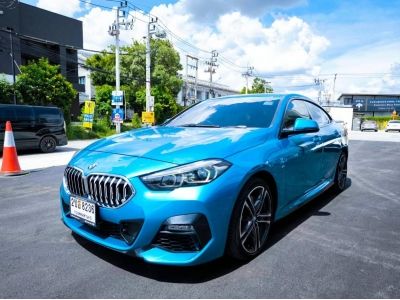 2021 BMW 220i Grand Coupe M SPORT สีฟ้า วิ่งน้อยเพียง 32,XXX KM.